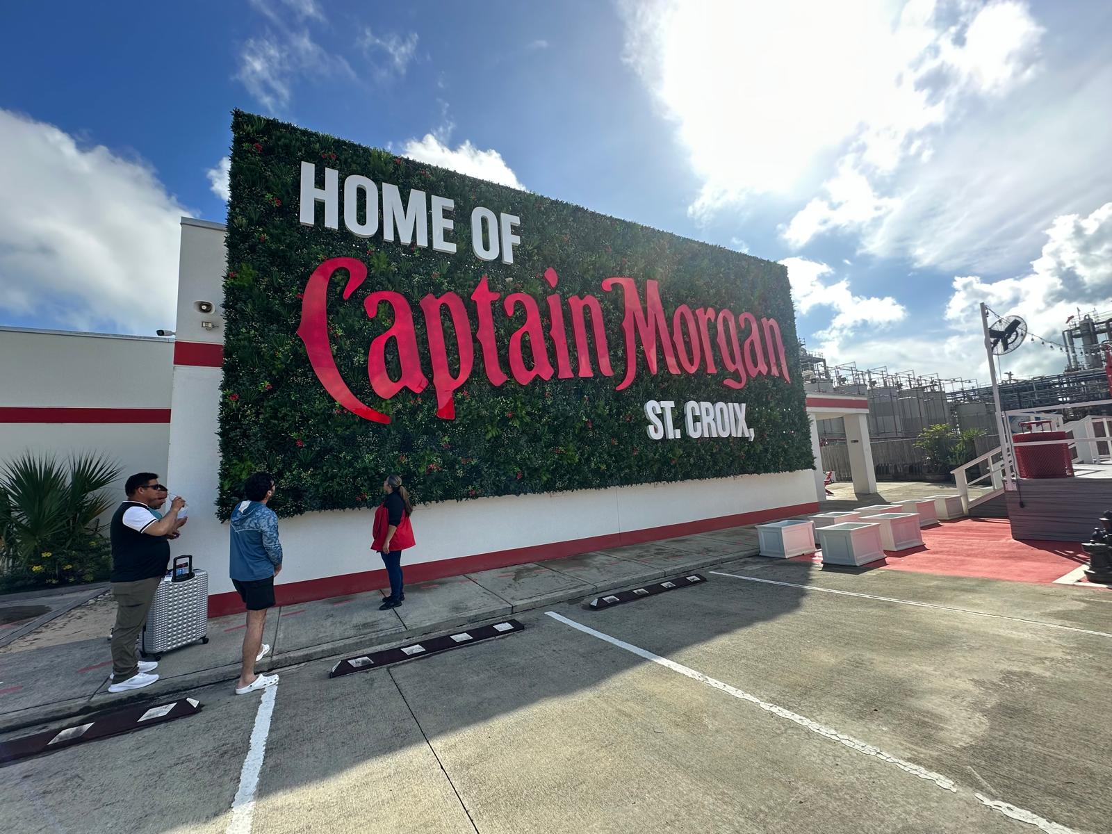 Captain Morgan LED channel letters